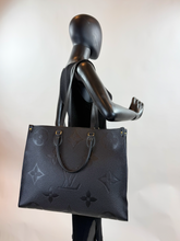 LOUIS VUITTON ON THE GO GM EMPREINTE BLACK DU4199