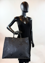 LOUIS VUITTON ON THE GO GM EMPREINTE BLACK DU4199