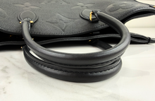 LOUIS VUITTON ON THE GO GM EMPREINTE BLACK DU4199