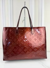 LOUIS VUITTON WILSHIRE MM PATENT ROUGE FAUVISTE