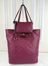 LOUIS VUITTON CITADINE PM AUBE TOTE + POCHETTE
