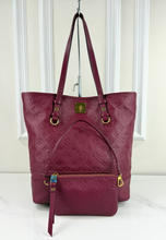 LOUIS VUITTON CITADINE PM AUBE TOTE + POCHETTE