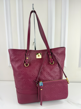 LOUIS VUITTON CITADINE PM AUBE TOTE + POCHETTE