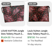 LOUIS VUITTON TOILETRY POUCH 26 JUNGLE DOTS