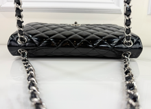 CHANEL JUMBO DOUBLE FLAP BAG PATENT QUILTED