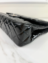 CHANEL JUMBO DOUBLE FLAP BAG PATENT QUILTED