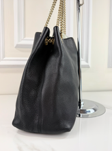 GUCCI SOHO CHAIN SHOULDER BAG IN BLACK