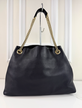GUCCI SOHO CHAIN SHOULDER BAG IN BLACK