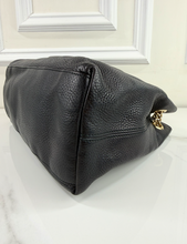 GUCCI SOHO CHAIN SHOULDER BAG IN BLACK