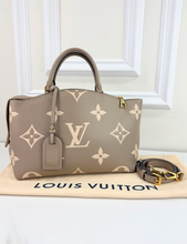 LOUIS VUITTON PETIT PALAIS BICOLOR EMPREINTE GIANT