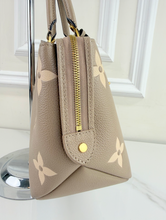 LOUIS VUITTON PETIT PALAIS BICOLOR EMPREINTE GIANT