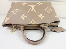 LOUIS VUITTON PETIT PALAIS BICOLOR EMPREINTE GIANT