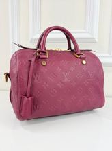 LOUIS VUITTON SPEEDY 25 EMPREINTE AURORE