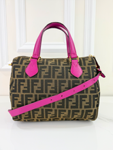 FENDI ZUCCA BOSTON BAG
