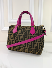 FENDI ZUCCA BOSTON BAG