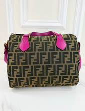 FENDI ZUCCA BOSTON BAG