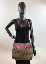 FENDI ZUCCA BOSTON BAG