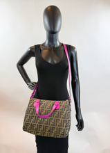 FENDI ZUCCA BOSTON BAG