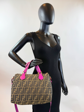 FENDI ZUCCA BOSTON BAG
