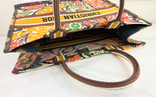 DIOR BOOK TOTE EMBROIDERED LARGE PAISLEY LIMITED EDITION