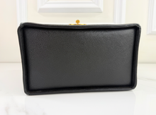 CHANEL CAVIAR CC VANITY BOX CASE VINTAGE