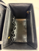 CHANEL CAVIAR CC VANITY BOX CASE VINTAGE
