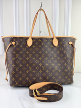LOUIS VUITTON NEVERFULL GM BANDOULIERE INSIDE OUT