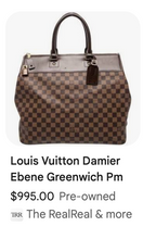 LOUIS VUITTON DE GREENWICH PM