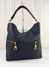 LOUIS VUITTON MELIE HOBO EMPREINTE IN MARINE ROUGE