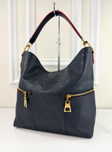 LOUIS VUITTON MELIE HOBO EMPREINTE IN MARINE ROUGE