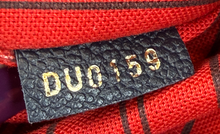 LOUIS VUITTON MELIE HOBO EMPREINTE IN MARINE ROUGE