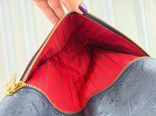 LOUIS VUITTON MELIE HOBO EMPREINTE IN MARINE ROUGE