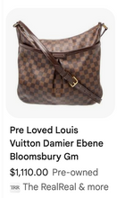 LOUIS VUITTON BLOOMSBURY GM