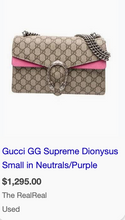 GUCCI DIONYSUS SHOULDER BAG IN PINK
