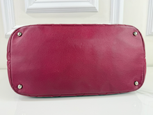 CHANEL CAVIAR TIMELESS CC SOFT SHOPPING TOTE IN BURGUNDY