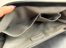 CHANEL BOY FLAP BAG LARGE LAMBSKIN IN BLACK