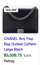 CHANEL BOY FLAP BAG LARGE LAMBSKIN IN BLACK