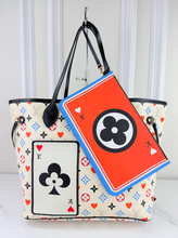 LOUIS VUITTON NEVERFULL MM GAME ON + POUCH