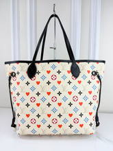 LOUIS VUITTON NEVERFULL MM GAME ON + POUCH