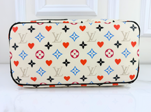 LOUIS VUITTON NEVERFULL MM GAME ON + POUCH