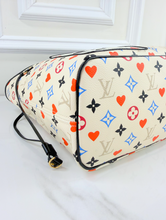 LOUIS VUITTON NEVERFULL MM GAME ON + POUCH