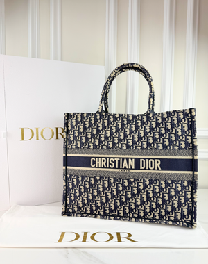 DIOR BOOK TOTE LARGE OBLIQUE
