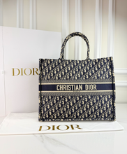 DIOR BOOK TOTE LARGE OBLIQUE