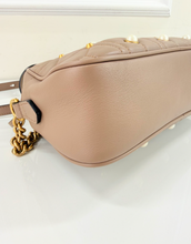 GUCCI MATELASSE PEARLY GG MARMONT CHAIN BAG