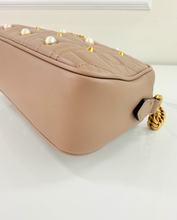 GUCCI MATELASSE PEARLY GG MARMONT CHAIN BAG
