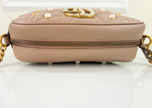 GUCCI MATELASSE PEARLY GG MARMONT CHAIN BAG