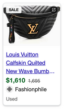 LOUIS VUITTON NEW WAVE BUMBAG CALFSKIN