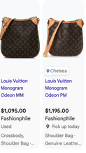 LOUIS VUITTON ODEON MM MONOGRAM