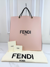 FENDI LOGO MEDIUM SHOPPING TOTE IN PINK