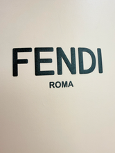 FENDI LOGO MEDIUM SHOPPING TOTE IN PINK